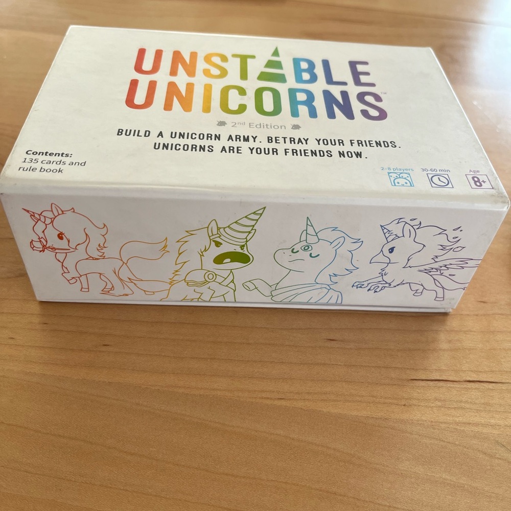 2nd Edition Card Game - Multicolor